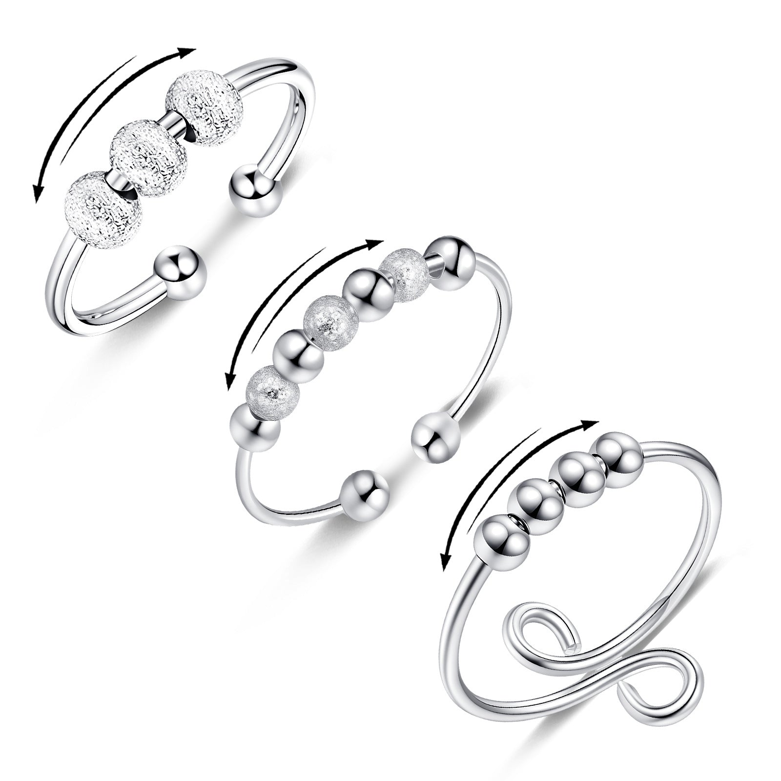 New Rotating Ring With Universal-wheel Design