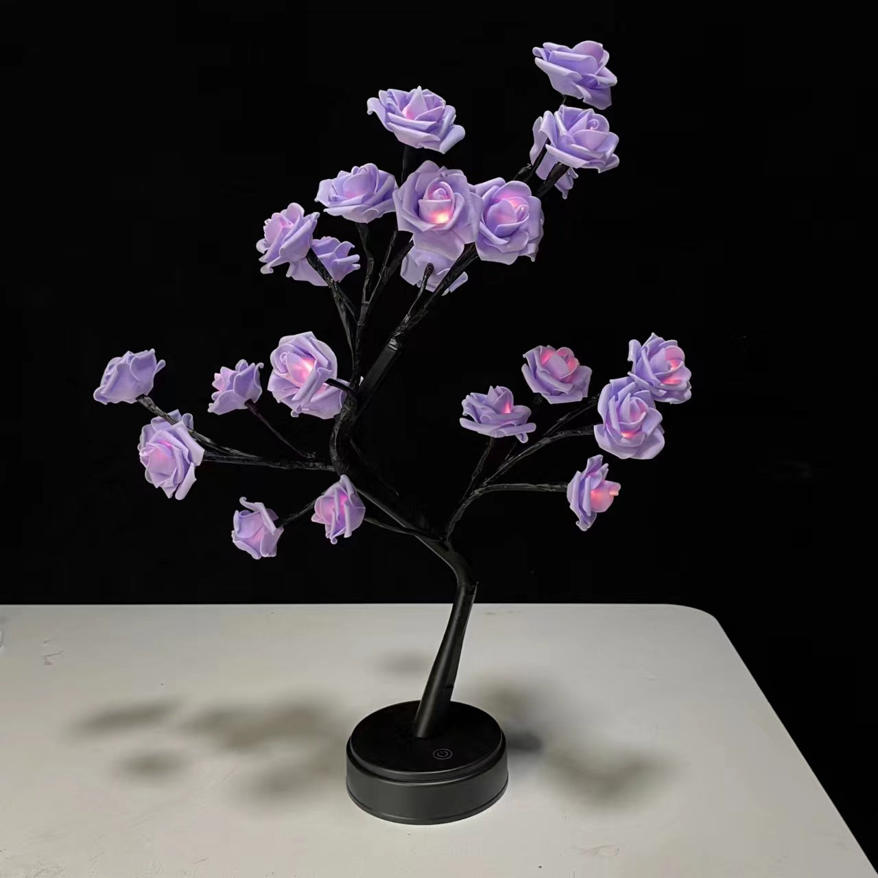 New LED Rose Tree Lamp Touch Screen Small Desk Lamp