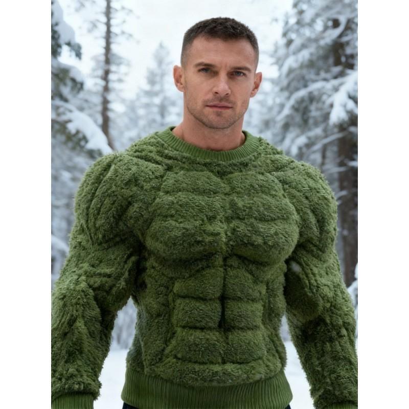 Women's Round-neck Sweatshirt With Faux Fur For Autumn And Winter